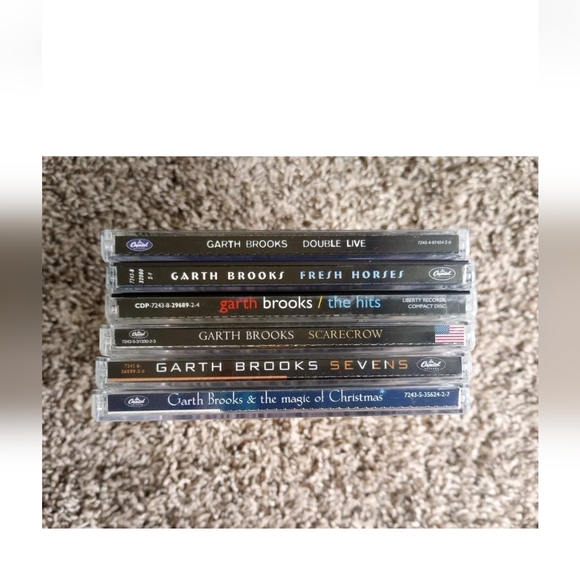 Garth Brooks CD Lot of 6 Albums Country Music Double Live,Fresh Horses,T… - Picture 9 of 11